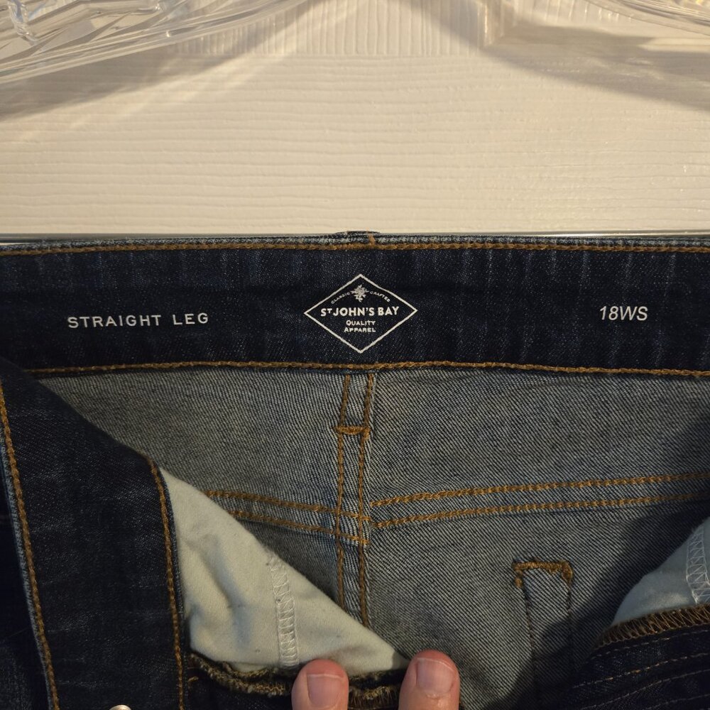 St John's bay 18ws Straight leg jeans